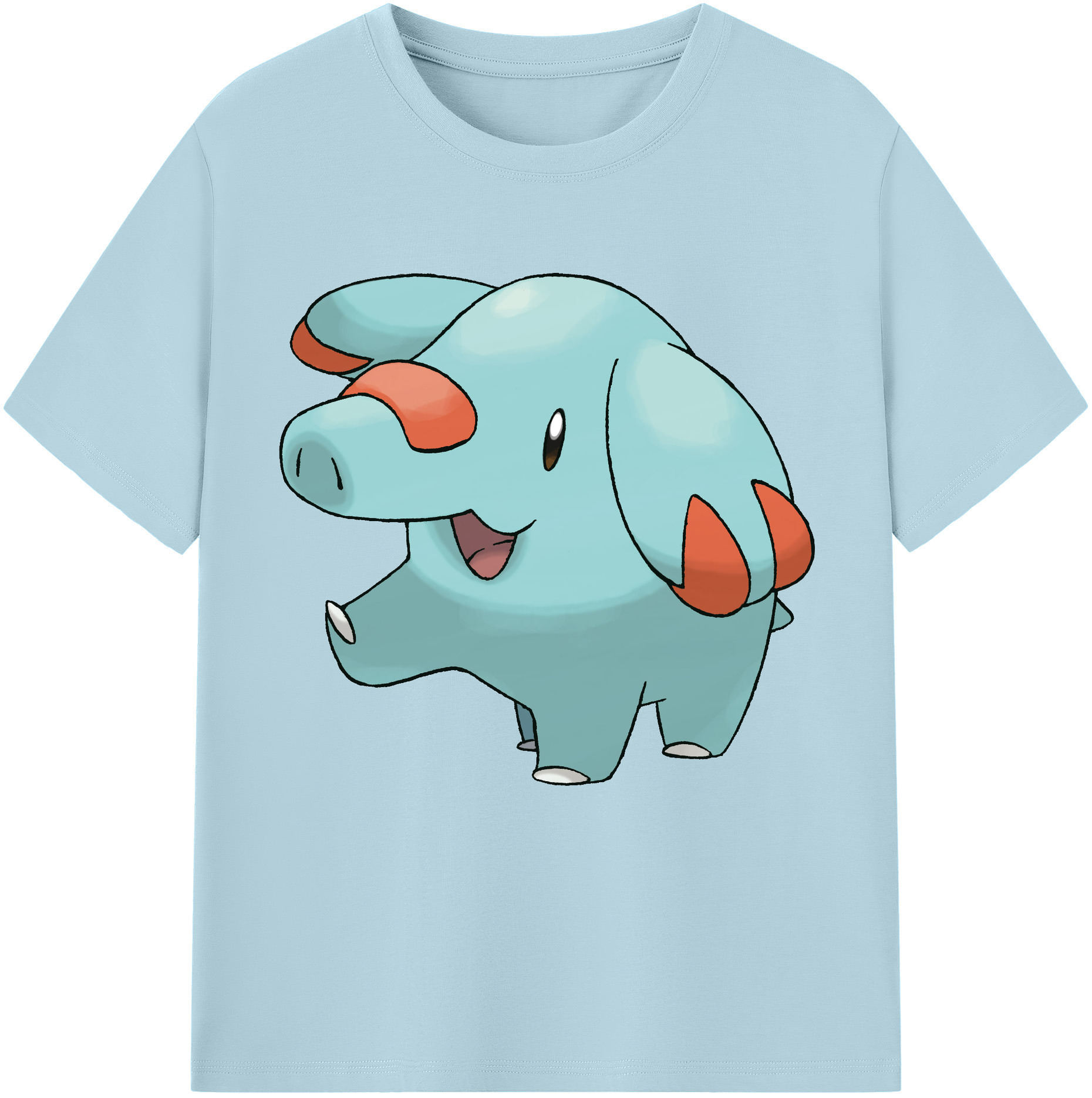 （画像用） ポケットモンスター Pokémon 綿100％半袖Tシャツ（フロントプリント）